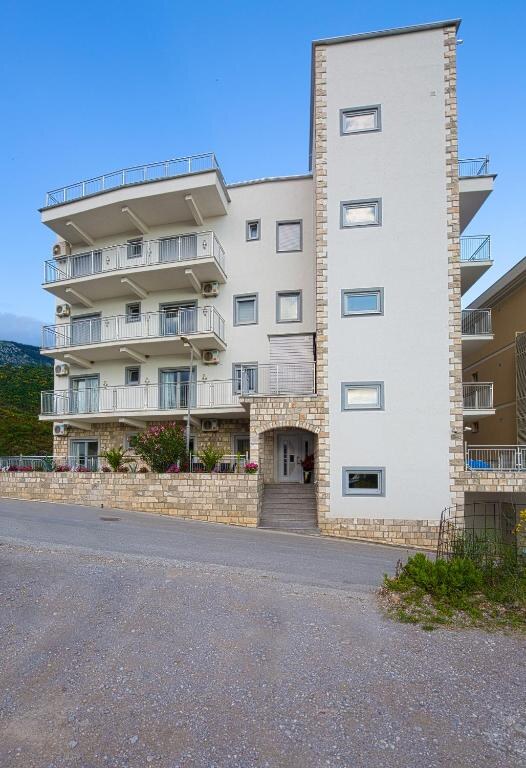 Montelux Apartments building in Bečići